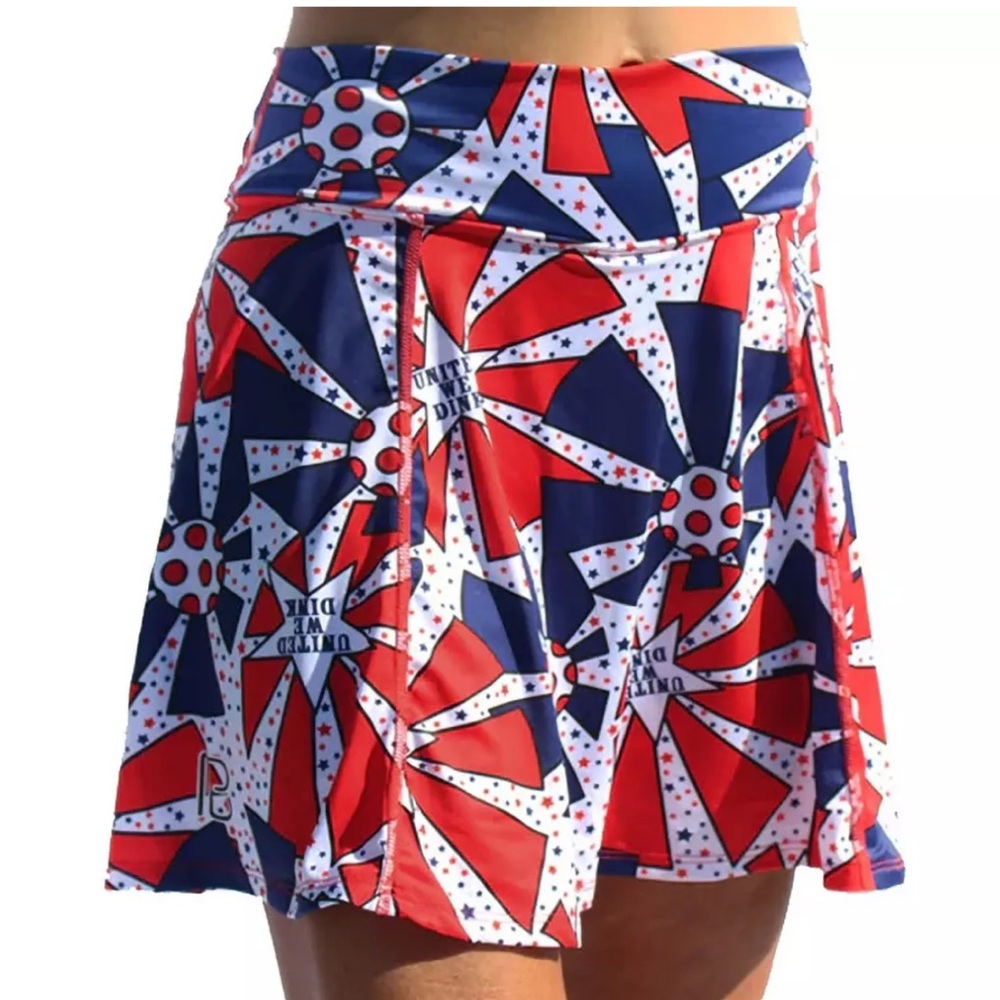Pickleball Bella Women's United We Dink A-Line Skort Size 3